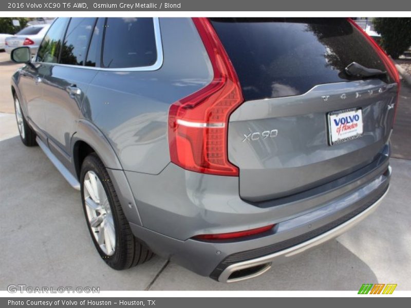 Osmium Grey Metallic / Blond 2016 Volvo XC90 T6 AWD