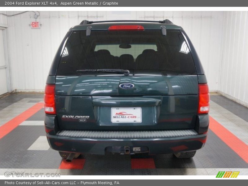 Aspen Green Metallic / Graphite 2004 Ford Explorer XLT 4x4