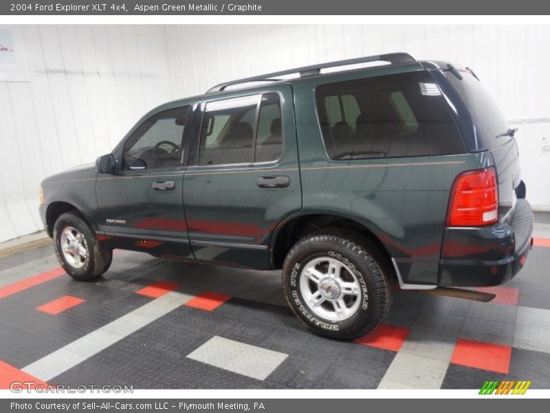 Aspen Green Metallic / Graphite 2004 Ford Explorer XLT 4x4