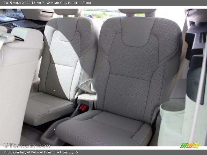 Rear Seat of 2016 XC90 T6 AWD