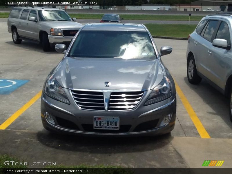 Granite Gray / Jet Black 2011 Hyundai Equus Ultimate