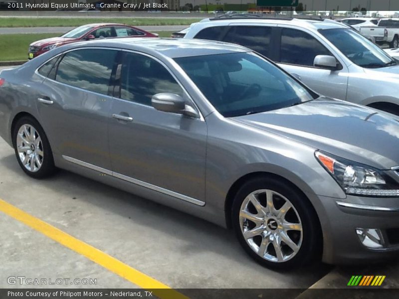 Granite Gray / Jet Black 2011 Hyundai Equus Ultimate