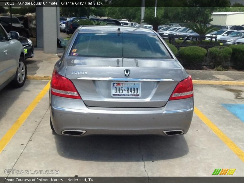 Granite Gray / Jet Black 2011 Hyundai Equus Ultimate