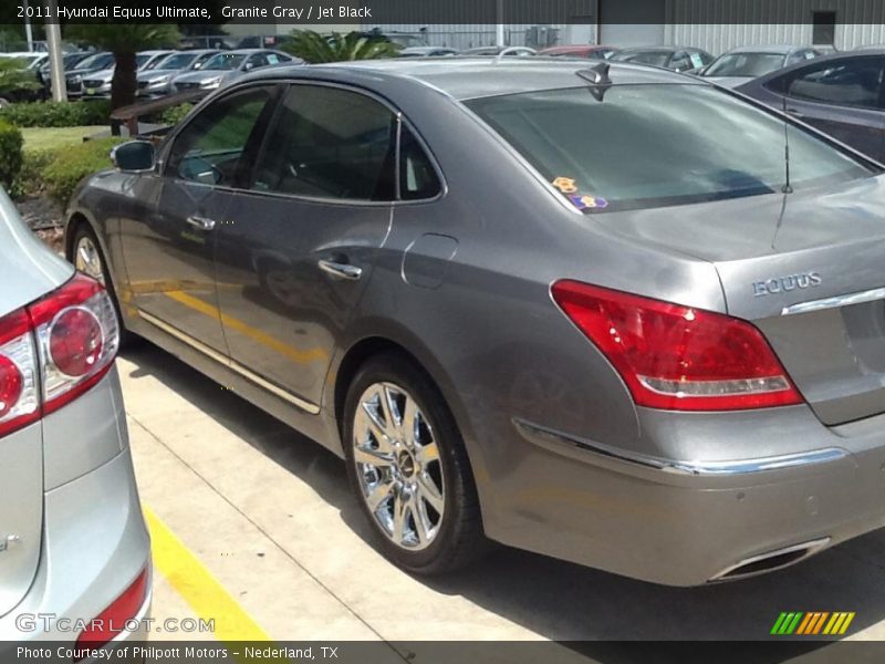 Granite Gray / Jet Black 2011 Hyundai Equus Ultimate