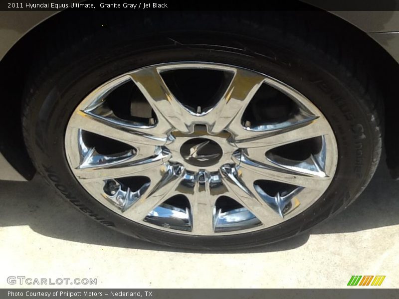 Granite Gray / Jet Black 2011 Hyundai Equus Ultimate