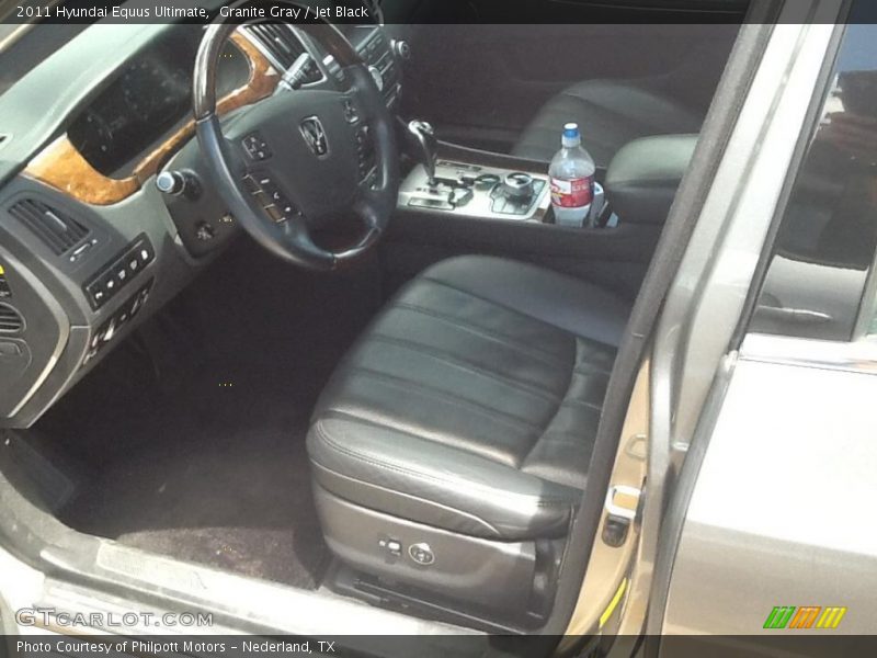 Granite Gray / Jet Black 2011 Hyundai Equus Ultimate