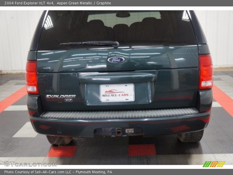 Aspen Green Metallic / Graphite 2004 Ford Explorer XLT 4x4