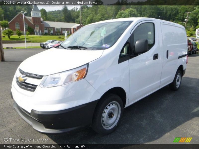 Designer White / Medium Pewter 2015 Chevrolet City Express LS