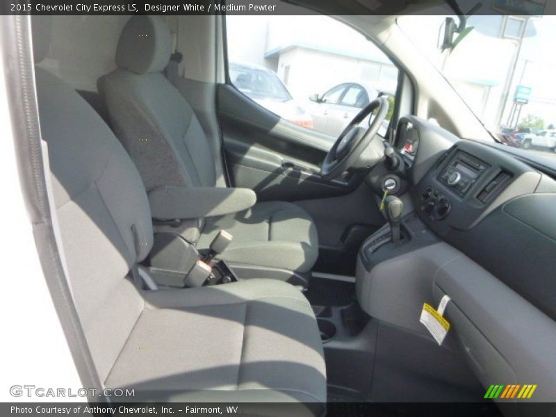 Designer White / Medium Pewter 2015 Chevrolet City Express LS