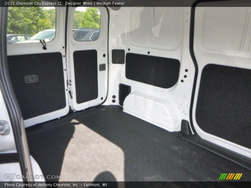 Designer White / Medium Pewter 2015 Chevrolet City Express LS