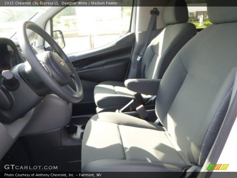 Designer White / Medium Pewter 2015 Chevrolet City Express LS