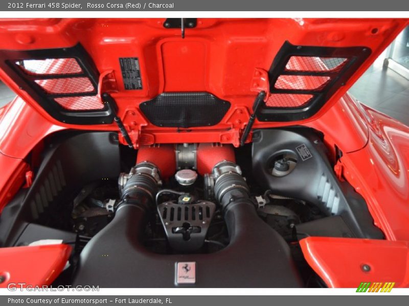  2012 458 Spider Engine - 4.5 Liter DI DOHC 32-Valve VVT V8