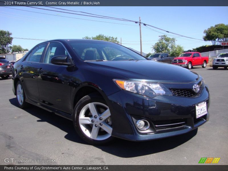 Cosmic Gray Metallic / Black/Ash 2014 Toyota Camry SE