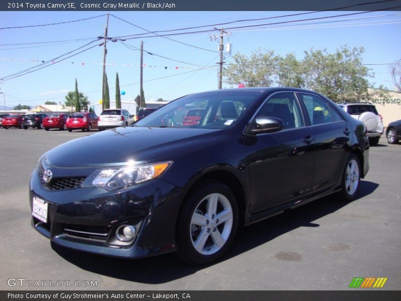 Cosmic Gray Metallic / Black/Ash 2014 Toyota Camry SE
