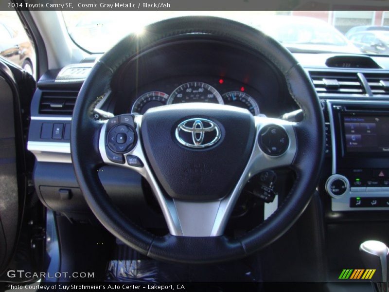 Cosmic Gray Metallic / Black/Ash 2014 Toyota Camry SE