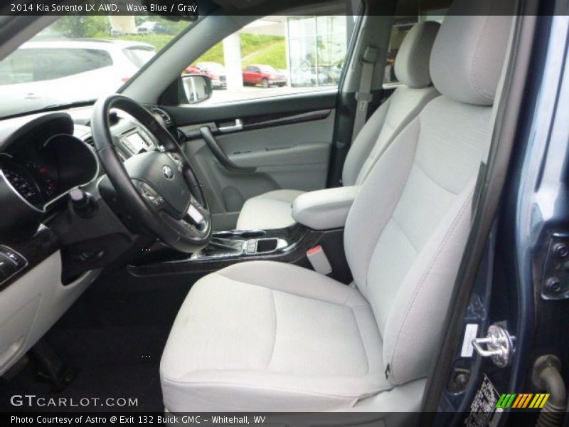 Wave Blue / Gray 2014 Kia Sorento LX AWD