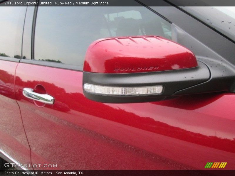 Ruby Red / Medium Light Stone 2015 Ford Explorer Limited