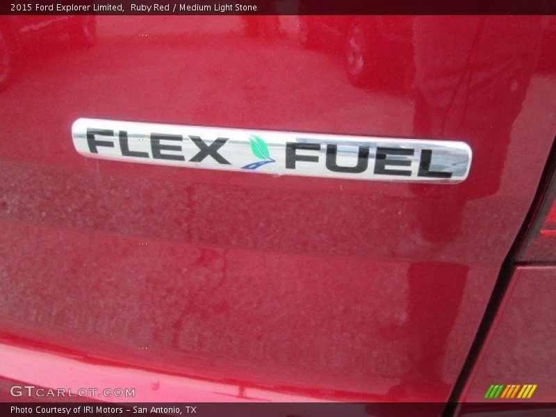 Ruby Red / Medium Light Stone 2015 Ford Explorer Limited