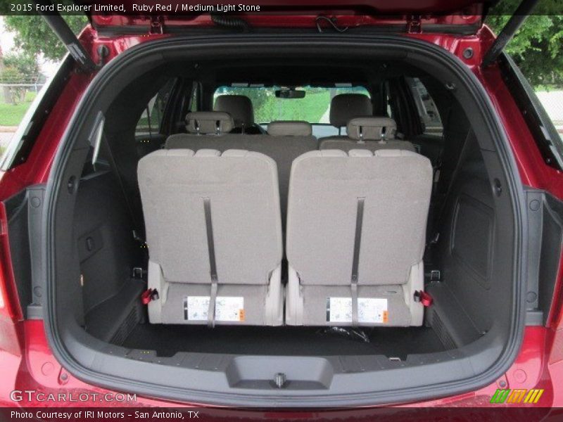 Ruby Red / Medium Light Stone 2015 Ford Explorer Limited