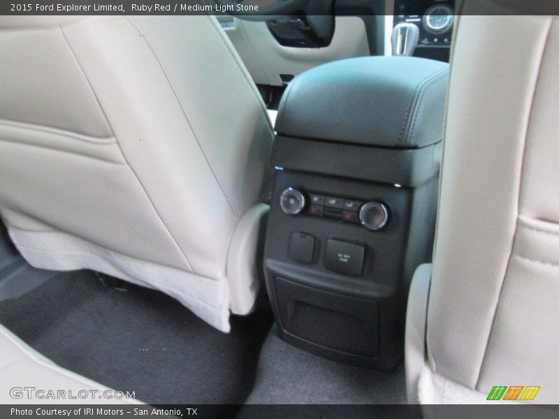 Ruby Red / Medium Light Stone 2015 Ford Explorer Limited