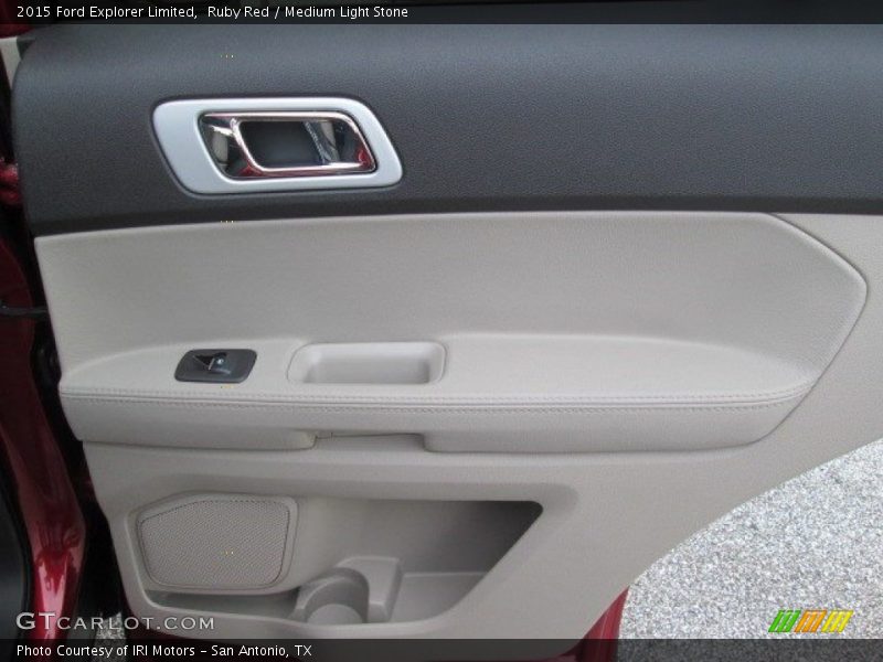 Ruby Red / Medium Light Stone 2015 Ford Explorer Limited
