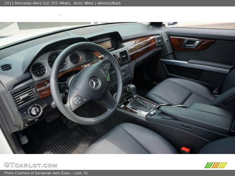 Arctic White / Almond/Black 2011 Mercedes-Benz GLK 350 4Matic