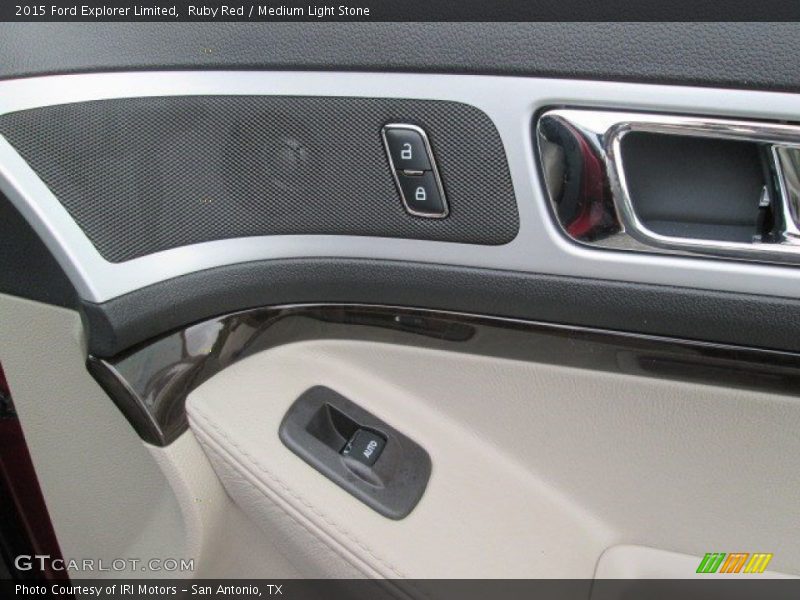 Ruby Red / Medium Light Stone 2015 Ford Explorer Limited