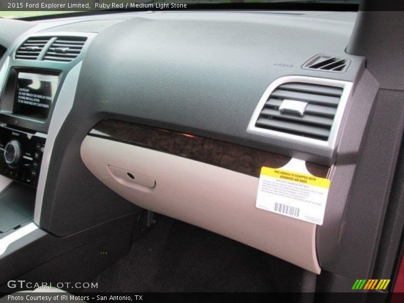 Ruby Red / Medium Light Stone 2015 Ford Explorer Limited