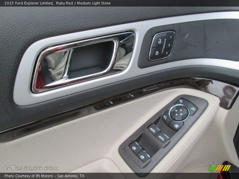 Ruby Red / Medium Light Stone 2015 Ford Explorer Limited