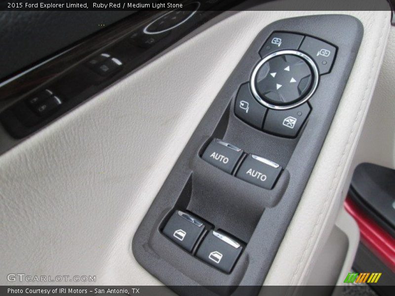 Ruby Red / Medium Light Stone 2015 Ford Explorer Limited