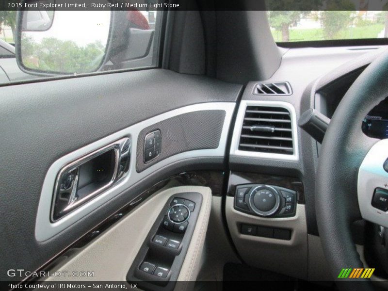 Ruby Red / Medium Light Stone 2015 Ford Explorer Limited