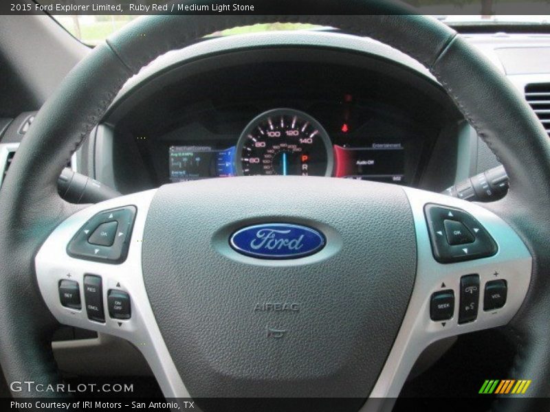 Ruby Red / Medium Light Stone 2015 Ford Explorer Limited