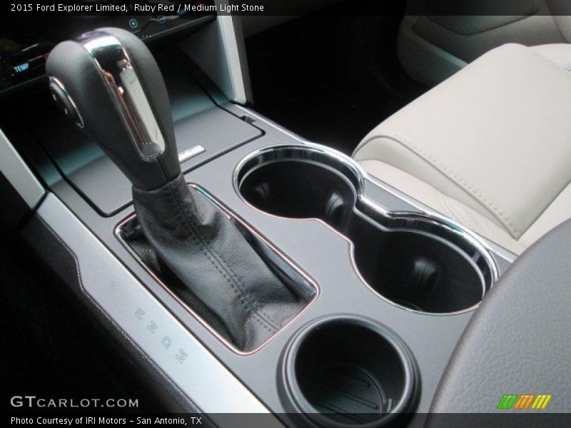 Ruby Red / Medium Light Stone 2015 Ford Explorer Limited