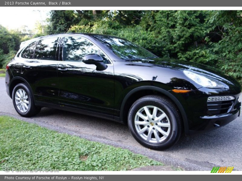 Black / Black 2013 Porsche Cayenne