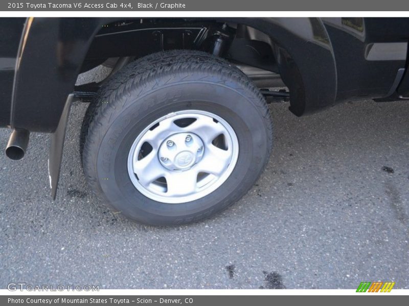 Black / Graphite 2015 Toyota Tacoma V6 Access Cab 4x4