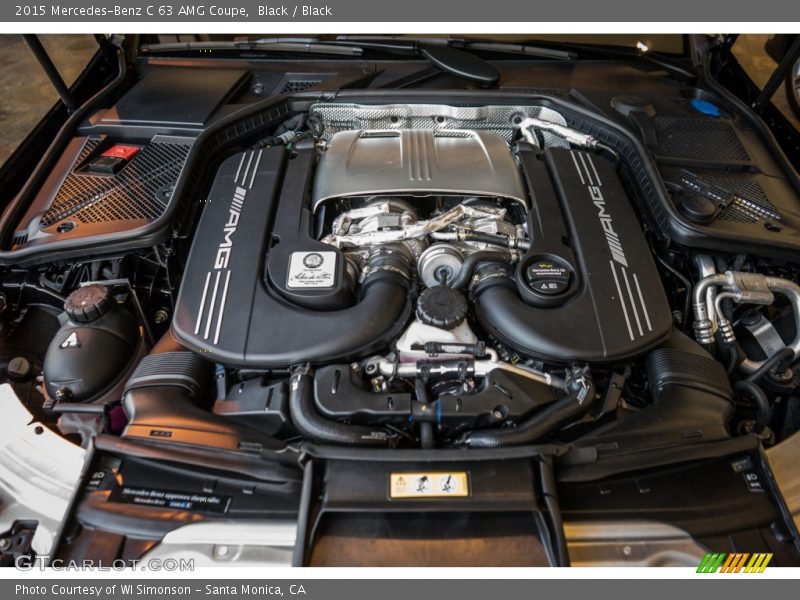  2015 C 63 AMG Coupe Engine - 6.3 Liter AMG DOHC 32-Valve VVT V8