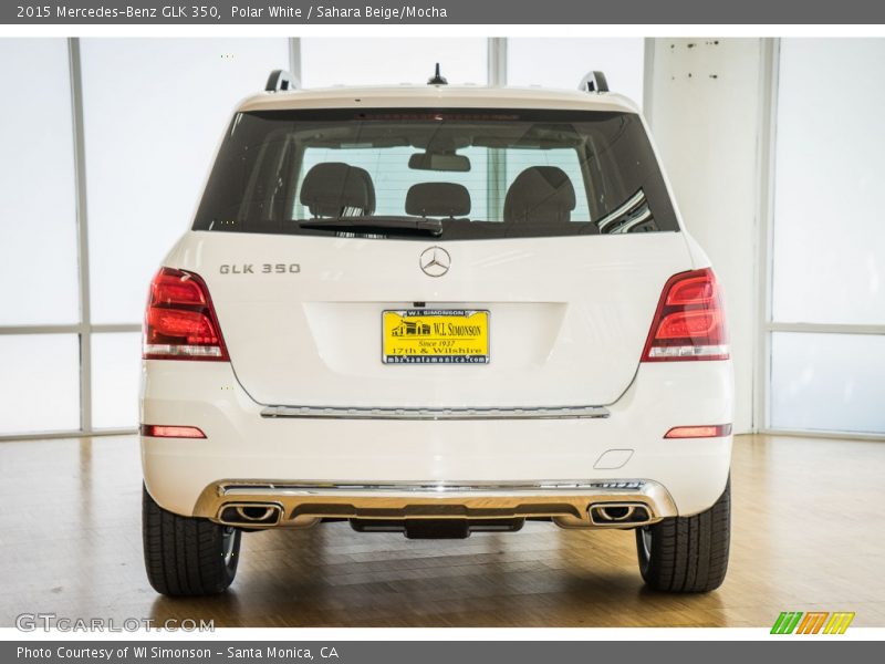 Polar White / Sahara Beige/Mocha 2015 Mercedes-Benz GLK 350