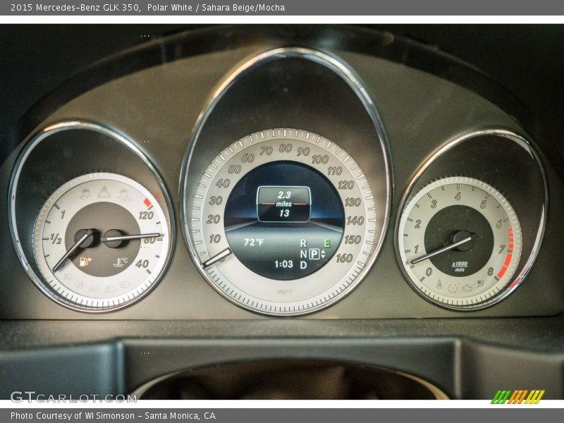 Polar White / Sahara Beige/Mocha 2015 Mercedes-Benz GLK 350