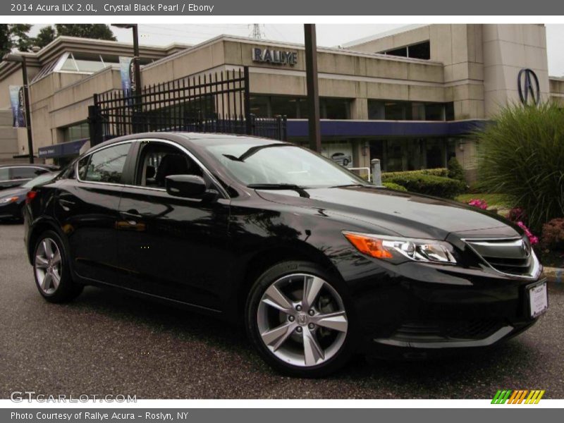Crystal Black Pearl / Ebony 2014 Acura ILX 2.0L