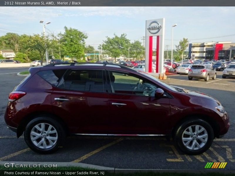 Merlot / Black 2012 Nissan Murano SL AWD