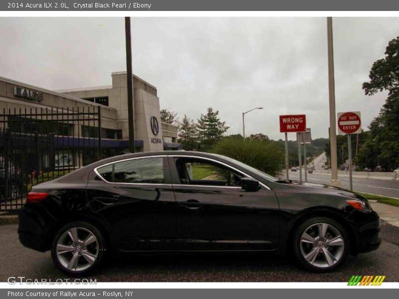 Crystal Black Pearl / Ebony 2014 Acura ILX 2.0L