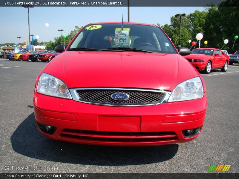 Infra-Red / Charcoal/Charcoal 2005 Ford Focus ZX5 SE Hatchback