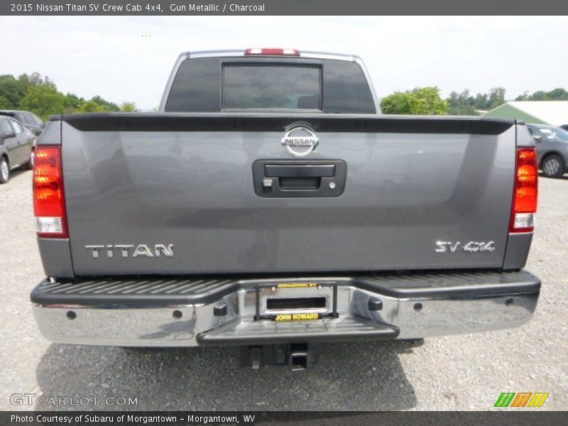 Gun Metallic / Charcoal 2015 Nissan Titan SV Crew Cab 4x4