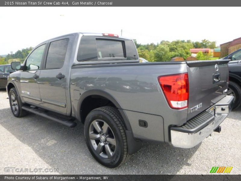 Gun Metallic / Charcoal 2015 Nissan Titan SV Crew Cab 4x4