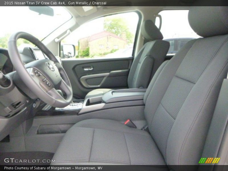 Gun Metallic / Charcoal 2015 Nissan Titan SV Crew Cab 4x4