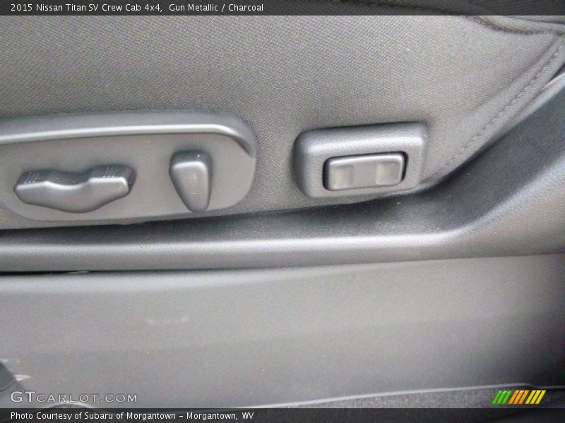 Gun Metallic / Charcoal 2015 Nissan Titan SV Crew Cab 4x4