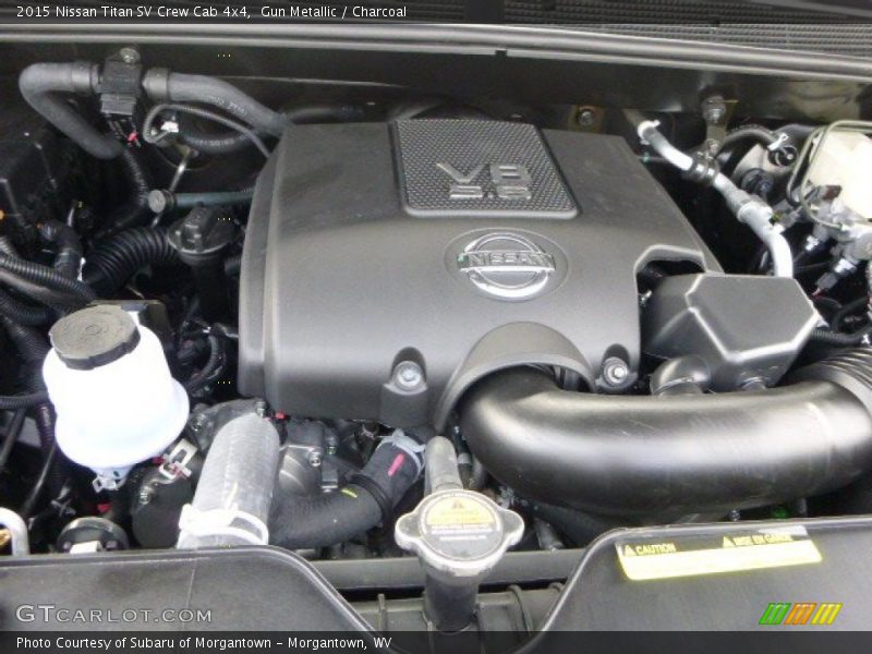 Gun Metallic / Charcoal 2015 Nissan Titan SV Crew Cab 4x4
