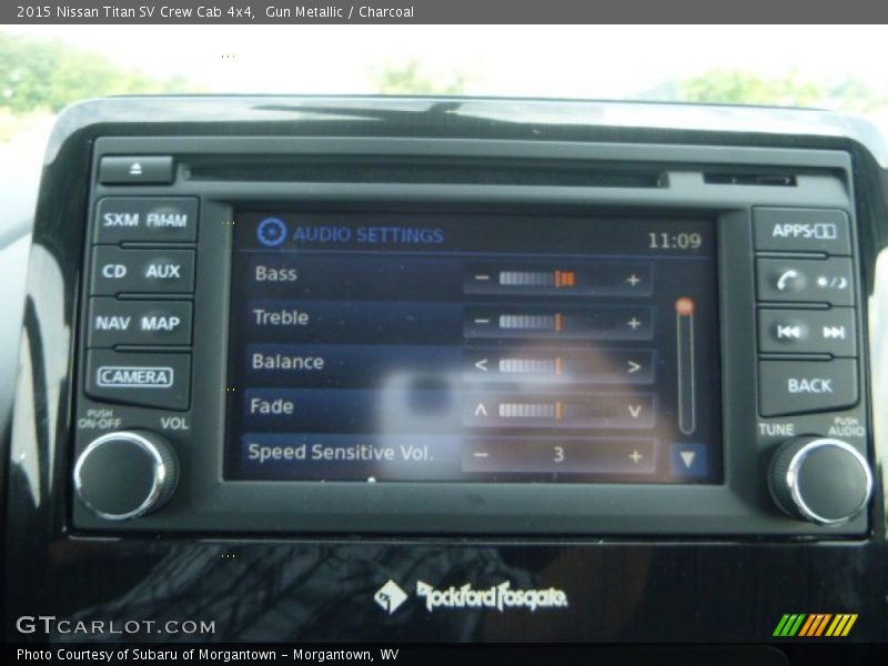 Gun Metallic / Charcoal 2015 Nissan Titan SV Crew Cab 4x4