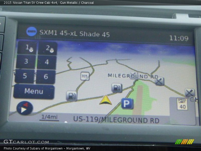 Gun Metallic / Charcoal 2015 Nissan Titan SV Crew Cab 4x4