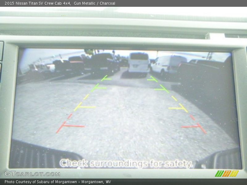 Gun Metallic / Charcoal 2015 Nissan Titan SV Crew Cab 4x4